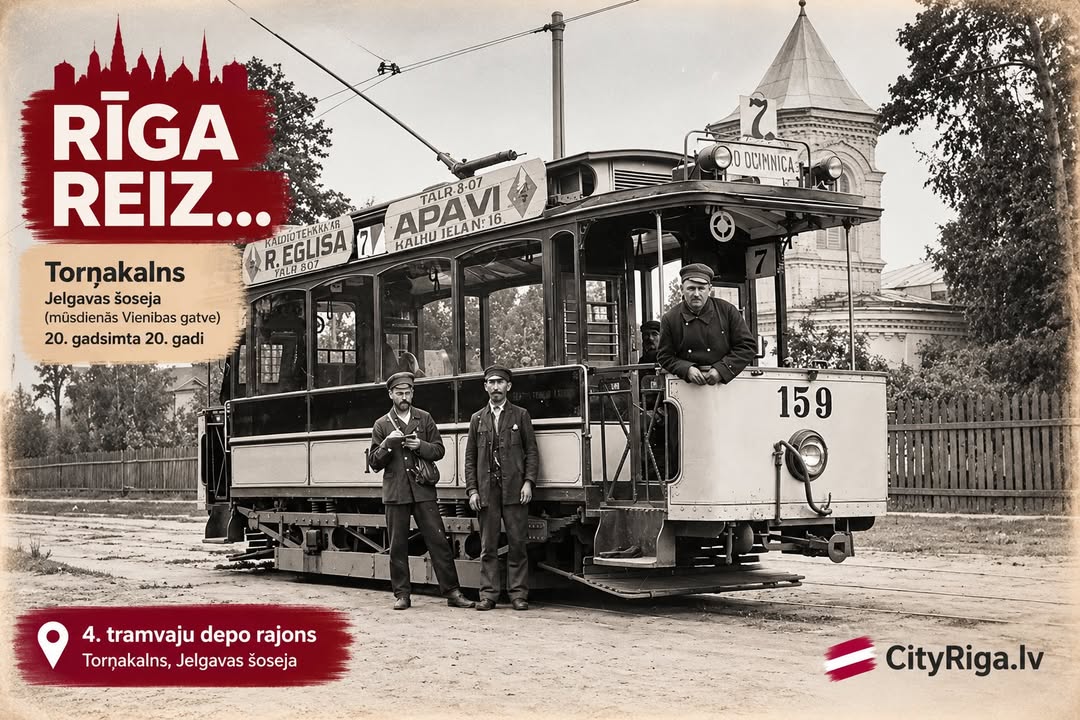 Tramvajs Torņakalnā. 20. gadsimta 20. gadi