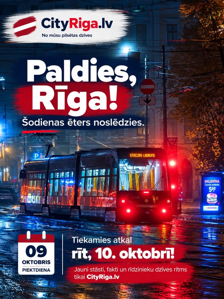 🌙 Paldies, Rīga! 09.10.2026