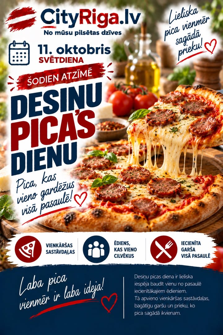 🍕 DESIŅU PICAS DIENA