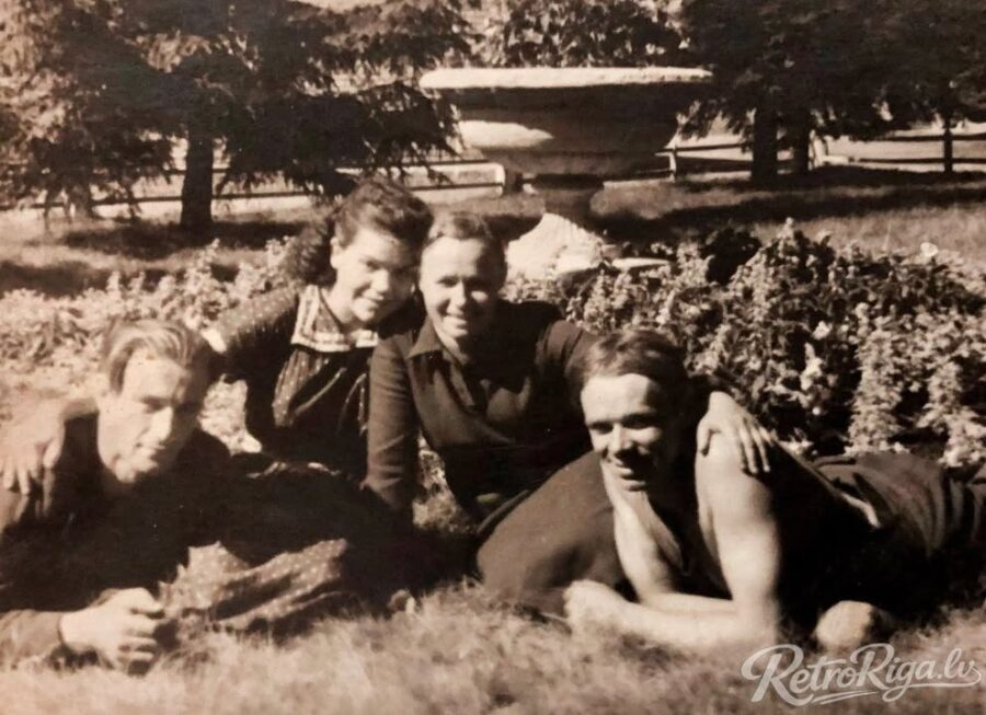 1952. gads. Fabrikas “Juglas manufaktūra” teritorijā