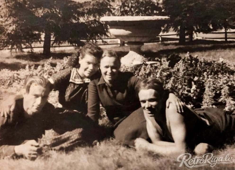 1952. gads. Fabrikas “Juglas manufaktūra” teritorijā