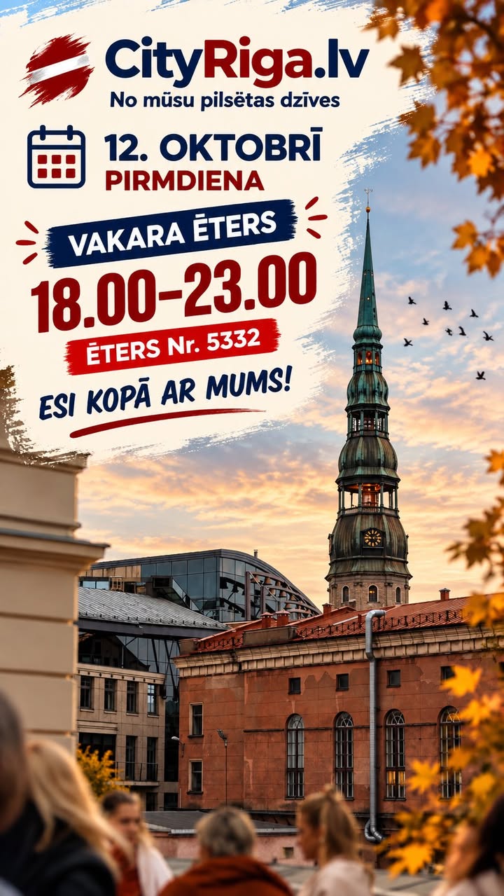 🌆 LABVAKAR, RĪGA! ❤️🇱🇻