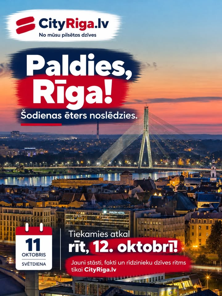 11 oktobra ēters noslēdzies
