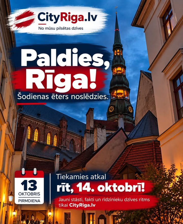 13 oktobra ēters noslēdzies