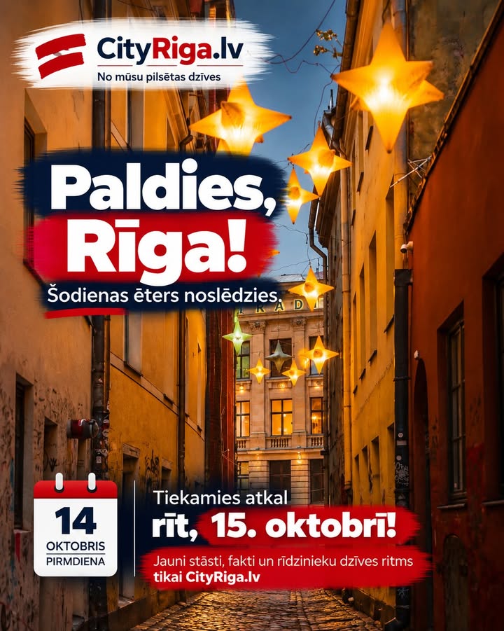 14 oktobra ēters noslēdzies