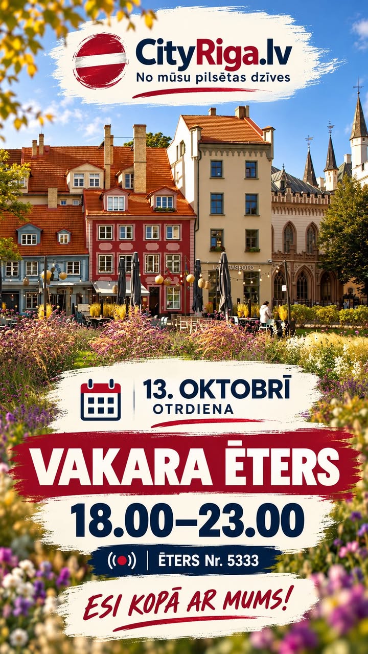 š LABVAKAR, RÄŖGA! ā¤ļø VAKARA ÄTERS Nr. 5333