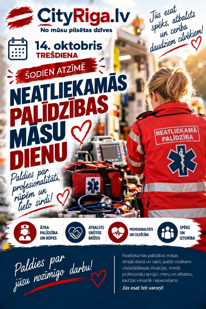🚑 NEATLIEKAMĀS PALĪDZĪBAS MĀSU DIENA