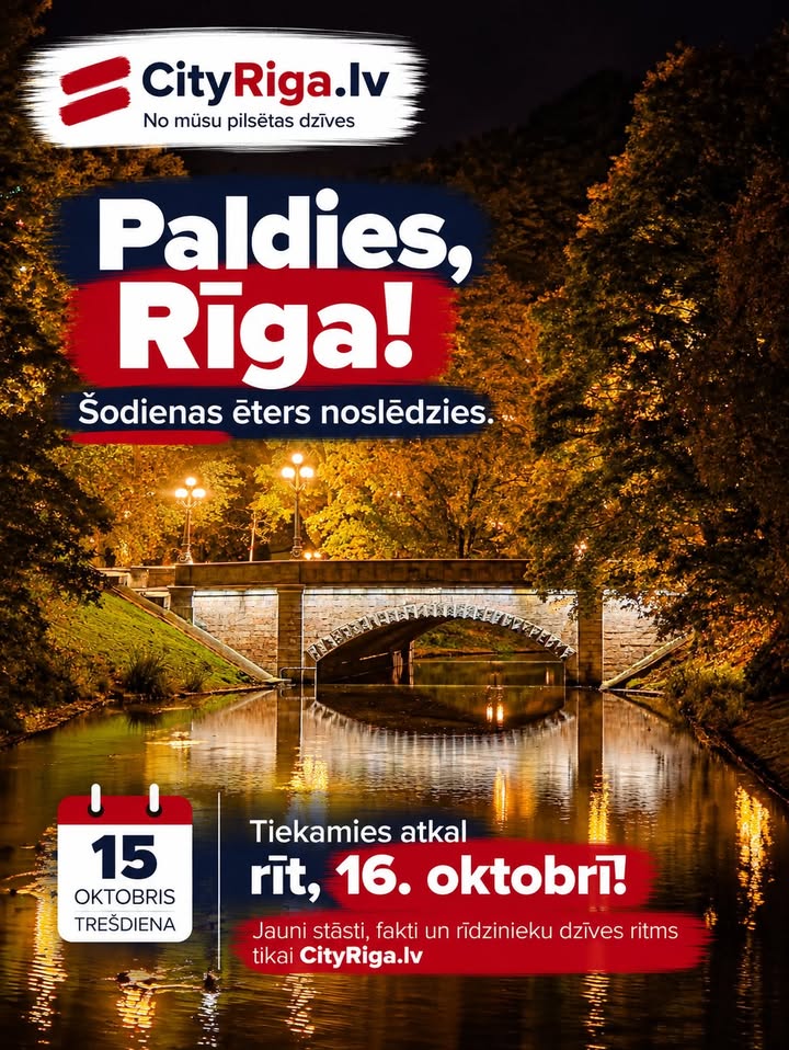 15 oktobra ēters noslēdzies