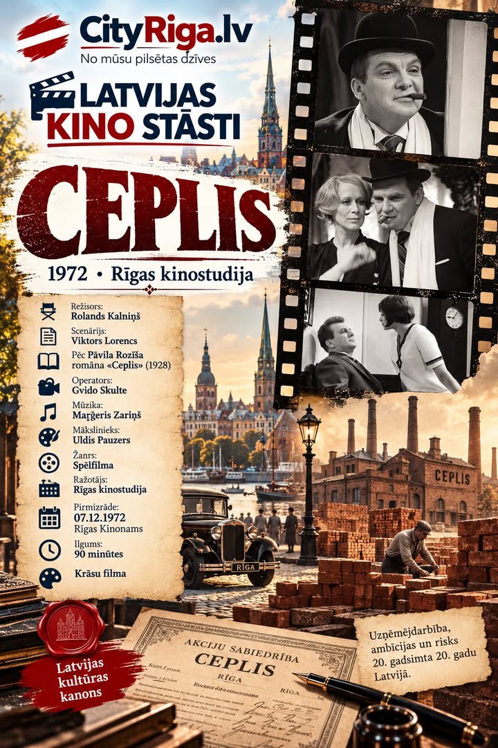 🎬 LATVIJAS KINO STĀSTI | “CEPLIS” (1972)