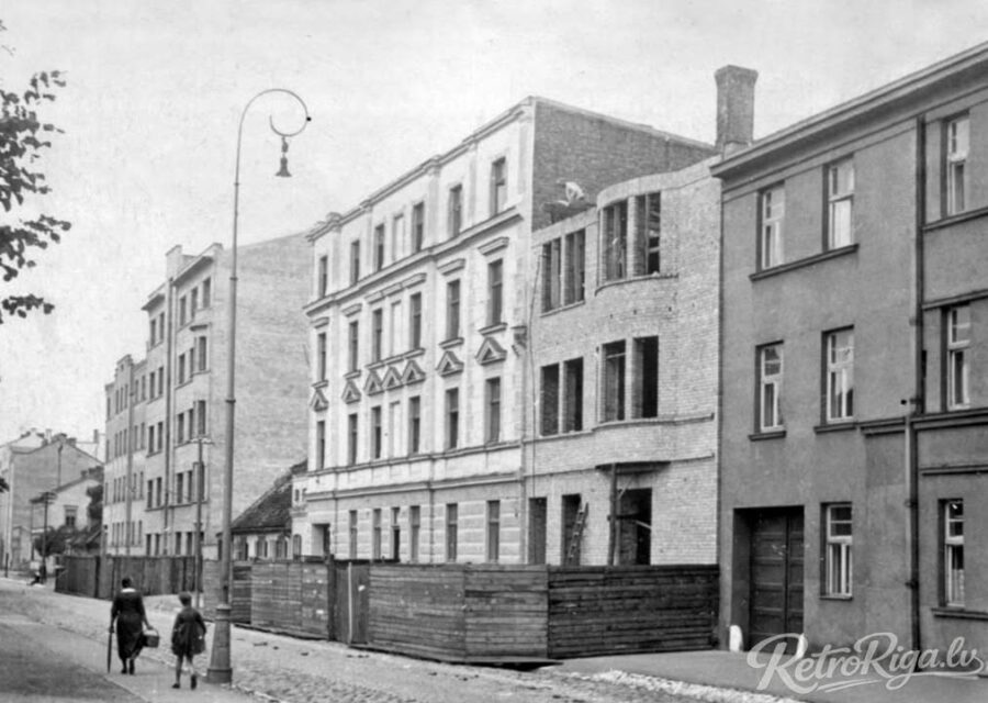 1939. gads. Dzīvojamās ēkas celtniecība Hospitāļu ielā 29